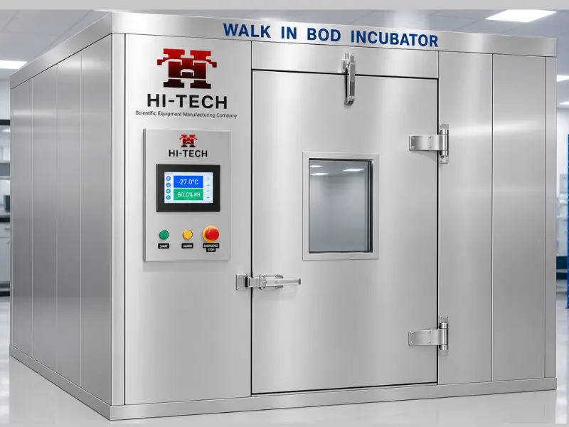 Walk-in BOD incubator